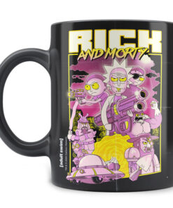 Rick E Morty Retro Poster Tazza sd Toys