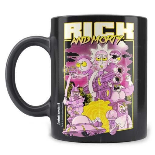 Rick E Morty Retro Poster Tazza sd Toys