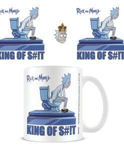 Rick E Morty Tazza King Of Shit Pyramid International