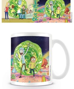 Rick E Morty Tazza Portal Pyramid International