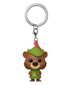 Robin Hood Pop! Vinile Portachiavi 4 Cm Little Jon  Funko