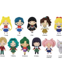 Sailor Moon Bag Clips 3D Serie 3 Blind Box Con Figure Display (24) 6 Cm Monogram