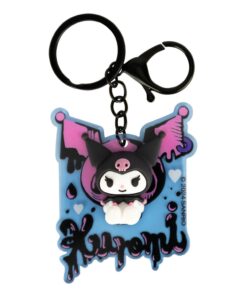 Sanrio 3d Acrylic Portachiavi Kuromi Blue Sky Studios