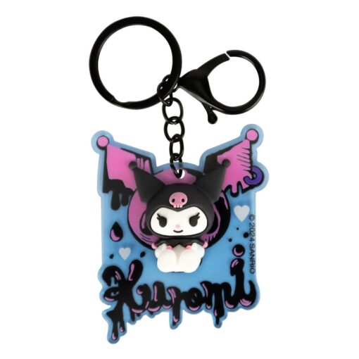 Sanrio 3d Acrylic Portachiavi Kuromi Blue Sky Studios