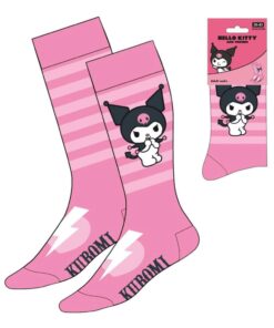 Sanrio Calzini Kuromi Pink Stripes 36-43 Cerdá