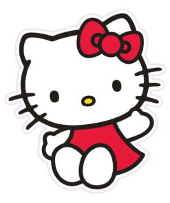 Sanrio Cuscino Hello Kitty Red Dress 36 Cm Herding