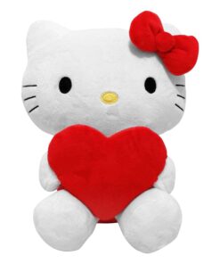 Sanrio Peluche Figura Hello Kitty Heart 14 Cm Joy Toy (it)