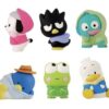 Sanrio Twinchees Mini Figures Hapidanbui Felpa Con Cappuccio 5 Cm  Takara Tomy