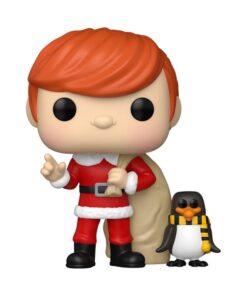 Santa Claus Is Comin' To Town Pop&buddy Tv Vinile Figura Kris W/topper 9 Cm Funko