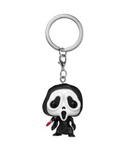 Scream Pop! Vinile Portachiavis 4 Cm Horror Ghostface  Funko