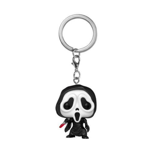 Scream Pop! Vinile Portachiavis 4 Cm Horror Ghostface  Funko