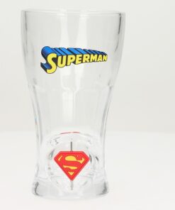 Sd Toys Superman Spinning Logo Soda Bicchiere Bicchieri