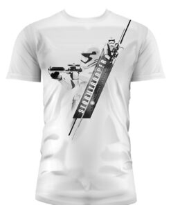 Sd Toys T-shirt Star Wars Ep7 Stormtr Blaster White Boy Taglia Xl T-shirt
