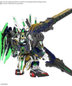 SDW HEROES CAPTAIN QANT GF Model Kit Bandai Model Kit Gunpla