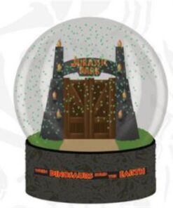 Sgjp02 - Jurassic Park - Snow Globe (65mm) - Jurassic Park (gates) Gadget