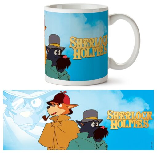Sherlock Hound Holmes&watson Tazza Tazza Semic