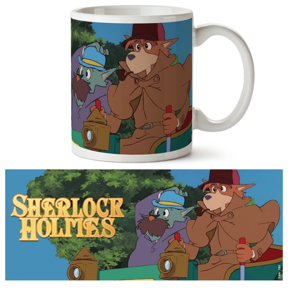 Sherlock Hound On The Way Tazza Tazza Semic