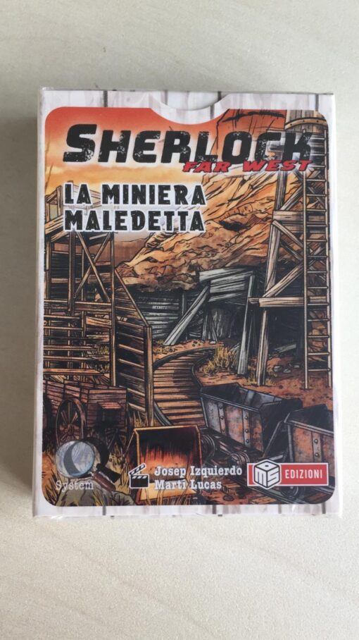 Sherlock Serie Far West: La Miniera Maledetta Mazzo di Carte MSEdizioni