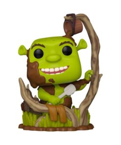 Shrek Pop! Premium Vinile Figura Shrek Bathing *esclusiva Version* 9 Cm Funko