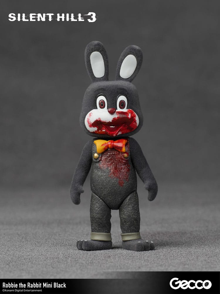 Silent Hill 3 Mini Action Figura Robbie The Rabbit Mini Black Version 10 Cm Gecco