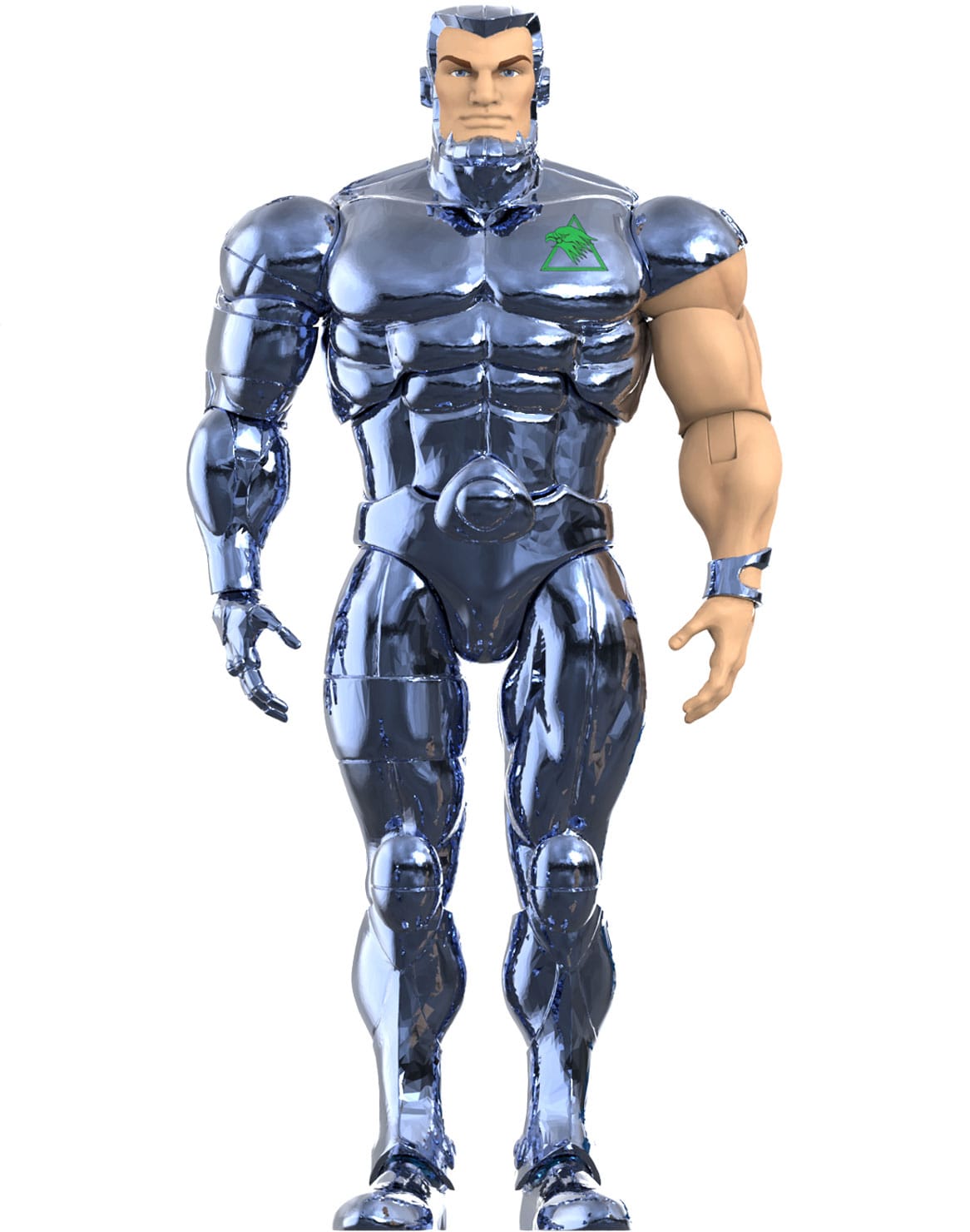Silverhawks Ultimates Action Figura Steelwill (toy Version Vac Metal) 18 Cm Super7