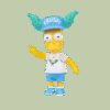 Simpsons Mini Figura Wave 3 Bart Krusty The Klown 6 Cm Jakks Pacific
