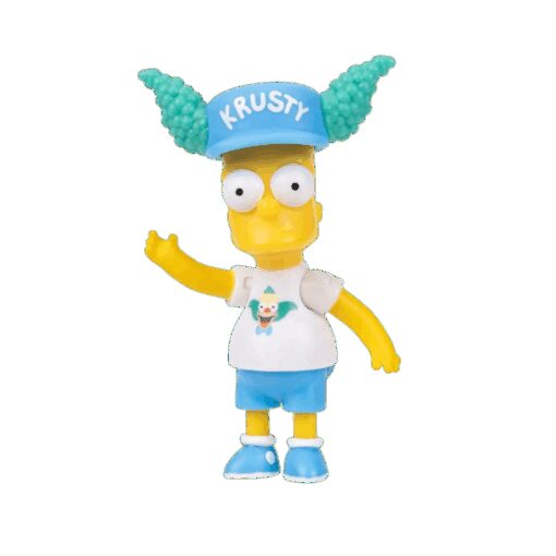 Simpsons Mini Figura Wave 3 Bart Krusty The Klown 6 Cm Jakks Pacific