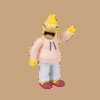 Simpsons Mini Figura Wave 3 Grampa Simpson 6 Cm Jakks Pacific