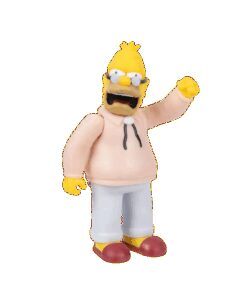 Simpsons Mini Figura Wave 3 Grampa Simpson 6 Cm Jakks Pacific