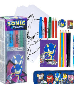Sonic Prime Colouring Stationery Set Cerdà