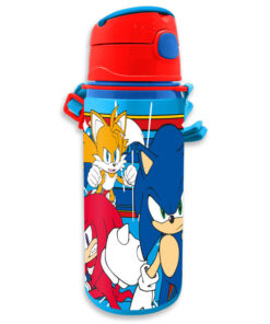 Sonic The Hedgehog Aluminium Borraccia 600ml Bambino Licensing