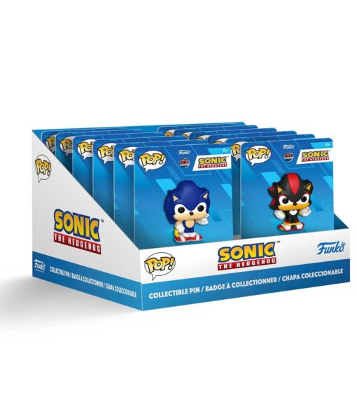 Sonic - The Hedgehog By Loungefly PVC Pins Blind Box Pixar Collection PDQ  Funko