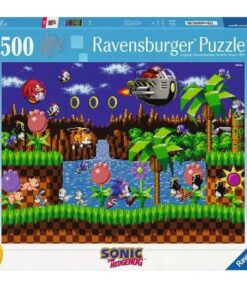 Sonic - The Hedgehog Jigsaw Puzzle Classic Sonic (500 Pezzi) Ravensburger