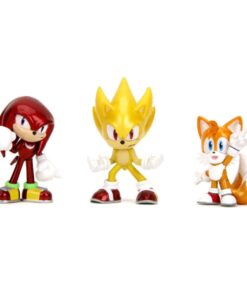 Sonic The Hedgehog Nano Metalfigs Diecast Mini Figures 3-Pack 5 Cm Jada Toys
