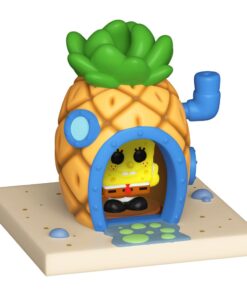 Spongebob Bitty Pop! Town Vinile Figura Spongebob At Home Funko