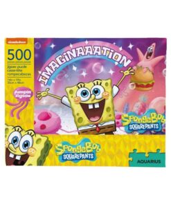 Spongebob Jigsaw Puzzle Imaginaaation (500 Pezzi) Aquarius