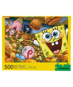 Spongebob Krabby Patties 500  Pezzi Puzzle Puzzle Aquarius Ent