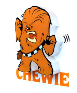 Star Wars Chewie 3d Light Fx Mini Lampada 3d Light Fx