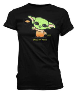 Star Wars Mandalorian Cute Yoda The Bambino Force Black Funko