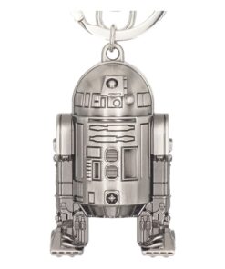 Star Wars Metal Portachiavi R2-d2 Con Figure Int.
