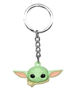 Star Wars The Mandalorian Ball Portachiavi The Bambino Con Figure Int.