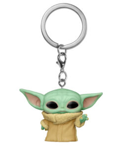 Star Wars The Mandalorian Funko Portachiavi Pocket Pop Yoda Bambino 4 cm