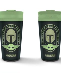 Star Wars The Mandalorian Tazza Da Viaggio Stronger Than You Think Pyramid International