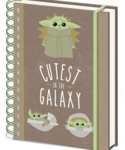 Star Wars The Mandalorian Wiro Agenda A5 Cutest In The Galaxy Case (10) Pyramid International