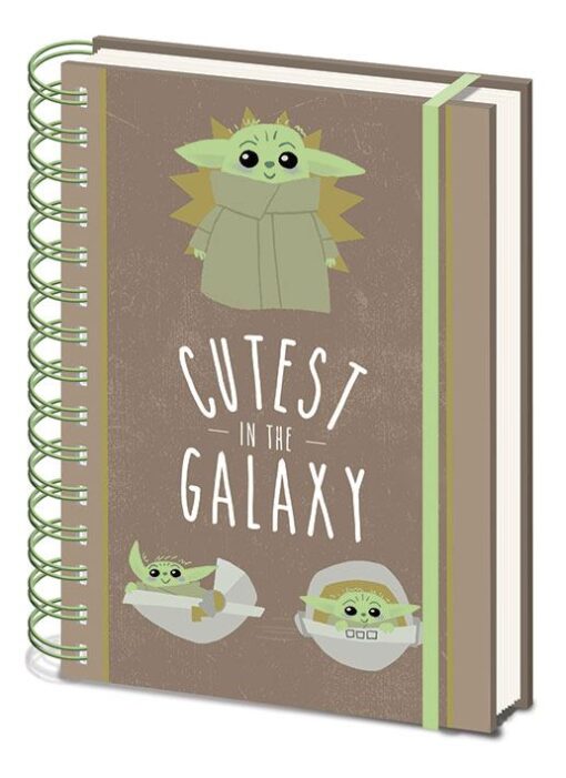 Star Wars The Mandalorian Wiro Agenda A5 Cutest In The Galaxy Case (10) Pyramid International