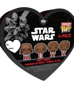 Star Wars Valentines Pocket Pop! Vinile Figura 4-pack Choc 4 Cm Funko