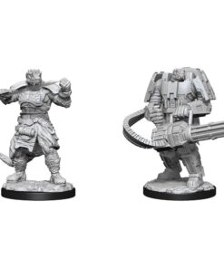 Starfinder Battles Deep Cuts Unpainted Miniatures Vesk Soldier Case (2) Wizkids