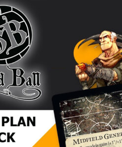 STEAMFORGED GAMES GUILD BALL GAME PLAN DECK GIOCO DA TAVOLO