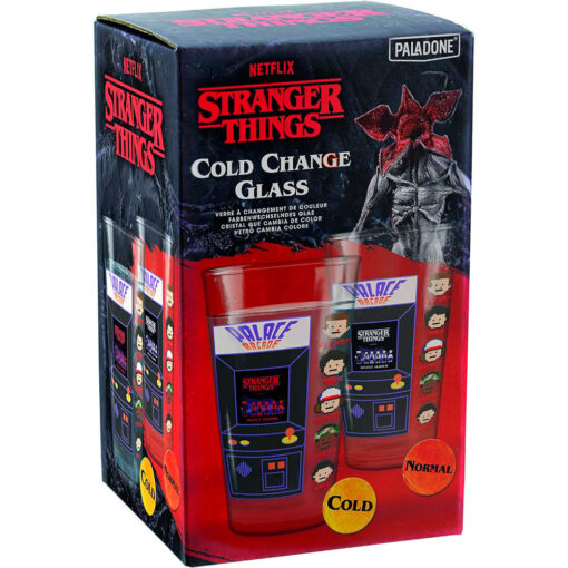 Stranger Thing Palace Arcade Machine glass 450ml Paladone