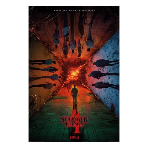 Stranger Things 4 Poster Pack Every Ending Has A Beginning 61 X 91 Cm  Pyramid International